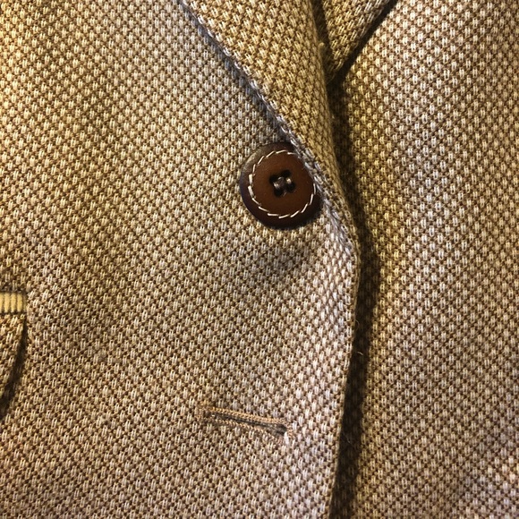 Wool corduroy blazer - size 8 - Pink Tartan - Picture 4 of 6